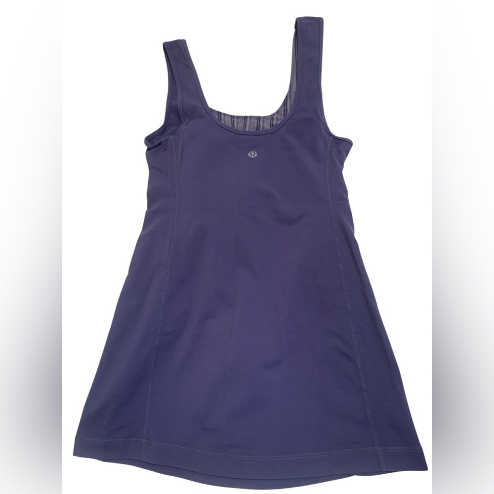 Lululemon Purple Tank top with mesh accent